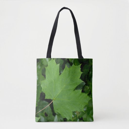 Canada Canvas tassen Green Canada Maple Leaf Bags (Voorkant)