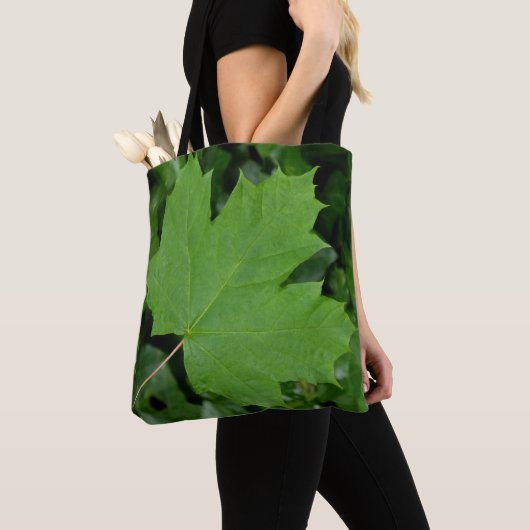 Canada Canvas tassen Green Canada Maple Leaf Bags (Dichtbij)