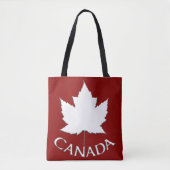 Canada Canvas tassen Red Maple Leaf Souvenir Bags (Voorkant)