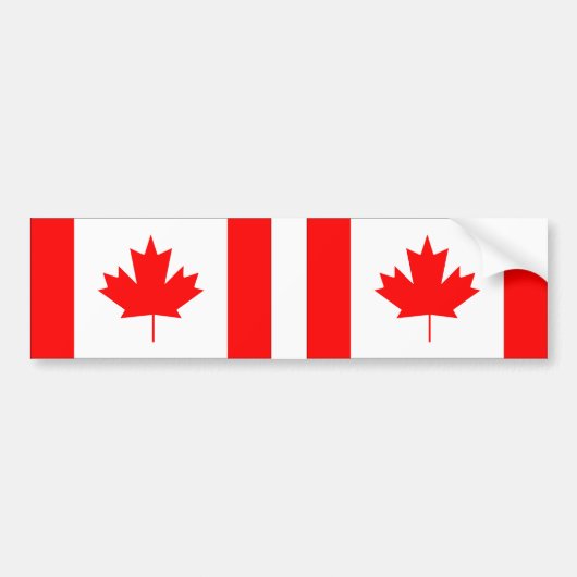 CANADA CARFLAG , Sticker (Voorkant)