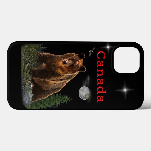 Canada Case-Mate iPhone Case (Achterkant (horizontaal))