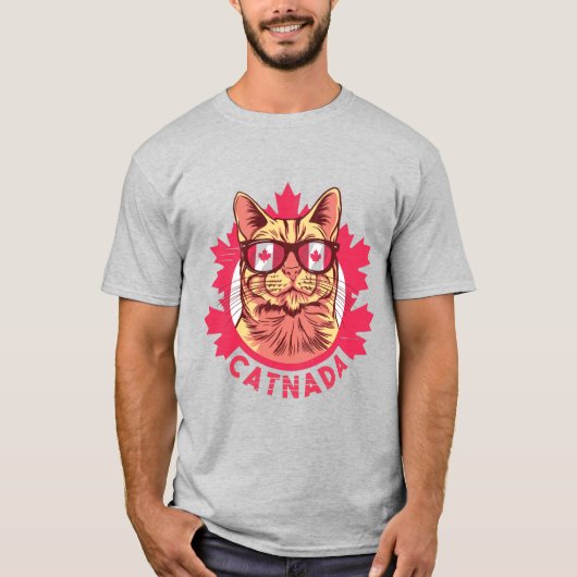 Canada Cat T-shirt (Voorkant)