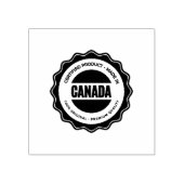 Canada Certified Origin Device Vivid Chartreuse  Rubberstempel (Afrduk)
