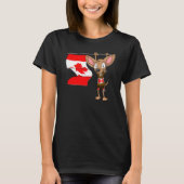 Canada Chihuahua T-shirt (Voorkant)
