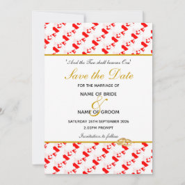 CANADA Christelijk Speciale Gebeurtenis Trouwfeest Save The Date