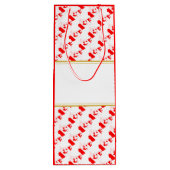 CANADA Christelijke Aangepaste Weddenschap Wijn Cadeautas (Achterkant)