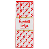 CANADA Christelijke Aangepaste Weddenschap Wijn Cadeautas (Voorkant)