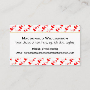 CANADA Christelijke Schrift Johannes 3:16 Visitekaartje