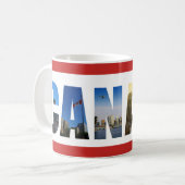 Canada City Travel Photos Koffiemok (Voorkant links)