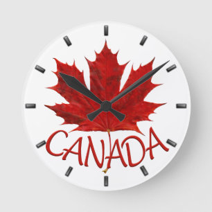 Canada Clock Canada Flag Souvenir Wall Clocks Gift Ronde Klok