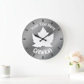 Canada Clock Canada Souvenir Wall Clock Customize Grote Klok (Huis)