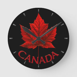 Canada Clock Canada Souvenir Wall Clocks & Gifts Ronde Klok