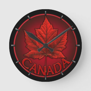 Canada Clock Canada Souvenir Wall Clocks & Gifts Ronde Klok