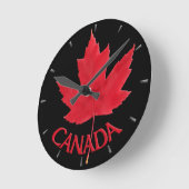 Canada Clock Canada Souvenir Wall Clocks & Gifts Ronde Klok (Hoek)