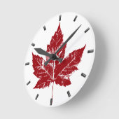 Canada Clock Cool Canada Souvenir Wall Clocks Gift Ronde Klok (Hoek)