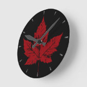 Canada Clock Cool Canada Souvenir Wall Clocks Gift Ronde Klok (Hoek)