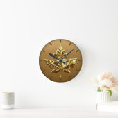 Canada Clock Gold Medal Canada Souvenir Clock Ronde Klok (Huis)