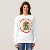 Canada Coat of Arms Circle Shape Trui (Voorkant volledig)