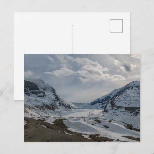 Canada Columbia Icefield Panorama Briefkaart (Voorkant / Achterkant)