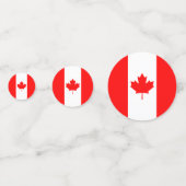 Canada Confetti, feest, Canadian Flag Confetti (Voorkanten)