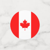 Canada Confetti, feest, Canadian Flag Confetti (Kleine voorkant)