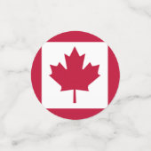Canada Confetti Tafelstrooier (Kleine voorkant)