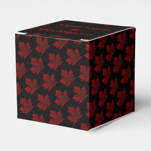 Canada Cool Canada Cool Canada Gift Boxes aanpasse Bedankdoosjes (Voorkant Zijde)