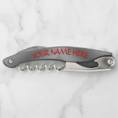 Canada Corkschroef Aangepaste opener van de Leeg v (Achterkant)