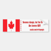 canada cougar bumper sticker (Voorkant)