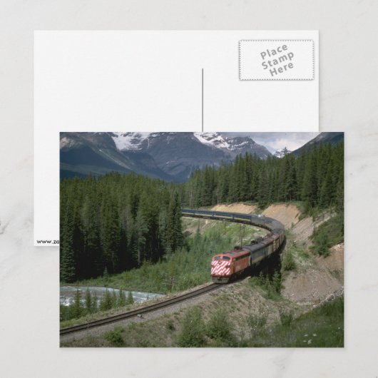 Canada, CP Rail FP-7 Briefkaart (Voorkant / Achterkant)