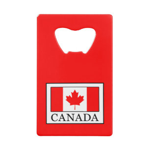 Canada Creditkaart Flessenopener