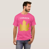 Canada Cricket Jersey 2024 Canada Schedule Cricket T-shirt (Voorkant volledig)