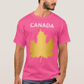 Canada Cricket Jersey 2024 Canada Schedule Cricket T-shirt (Voorkant)