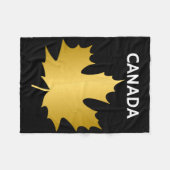 Canada Cricket Jersey Canada Cricket Schema Cricke Fleece Deken (Voorkant (Horizontaal))