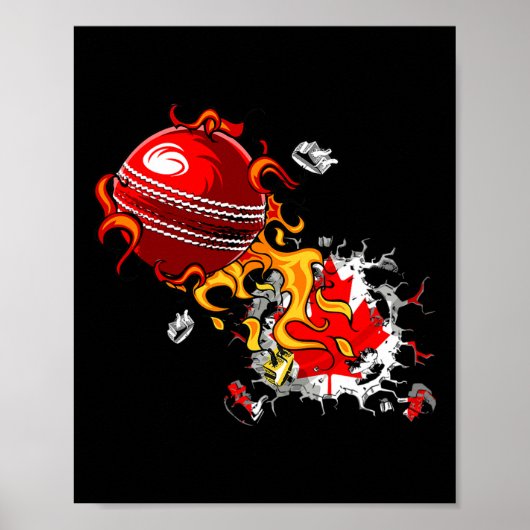 Canada Cricket  Poster (Voorkant)
