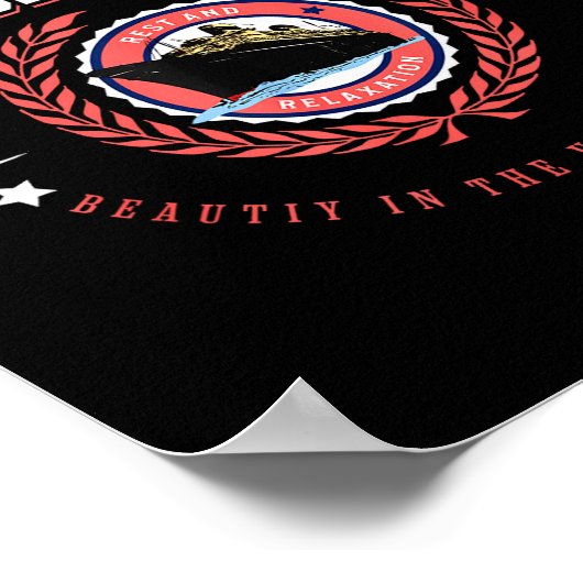 Canada Cruise New England Cruise Vacation Souvenir Poster (Hoek)