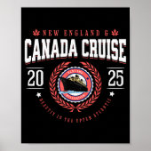 Canada Cruise New England Cruise Vacation Souvenir Poster (Voorkant)