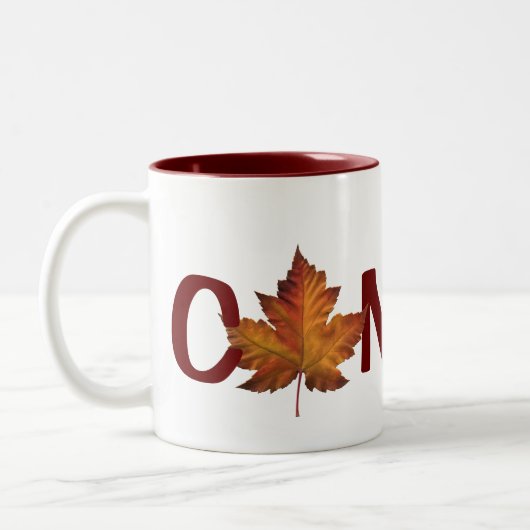Canada Cups & Mokken Canada Maple Leaf Souvenir Cu (Links)