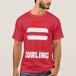 Canada Curling 19 T-shirt