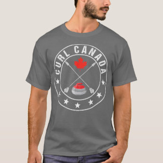 Canada Curling Team Canadian Curler Player Player T-shirt