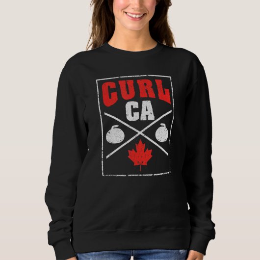 Canada Curling Team Canadian Curler Winter Trui (Voorkant)