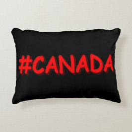 "#CANADA" Cute Expression Design. Bestel nu Accent Kussen