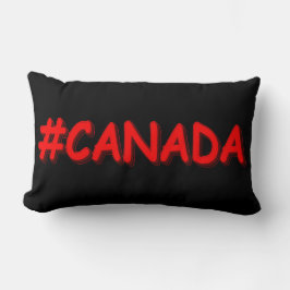 "#CANADA" Cute Expression Design. Bestel nu Kussen