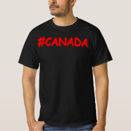 "#CANADA" Cute Expression Design. Bestel nu T-shirt
