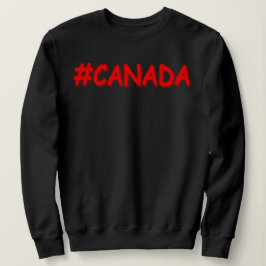 "#CANADA" Cute Expression Design. Bestel nu Trui
