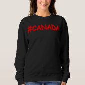 "#CANADA" Cute Expression Design. Bestel nu Trui (Voorkant)