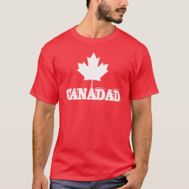 Canada Dad - Canadian Vaderdag Gift - Canadad T-shirt