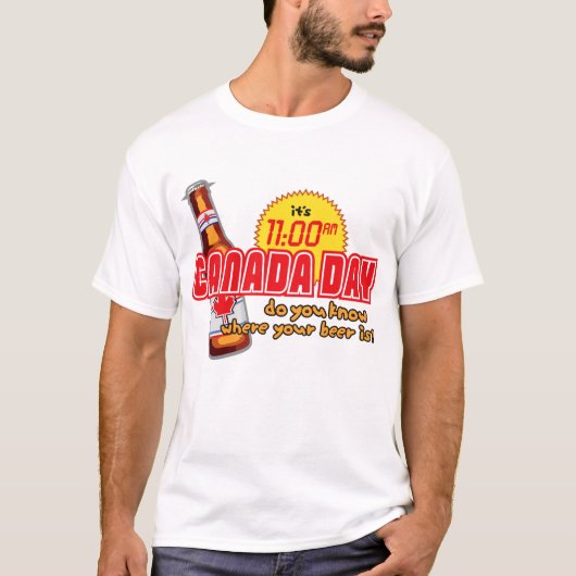Canada Dag 11 T-shirt (Voorkant)