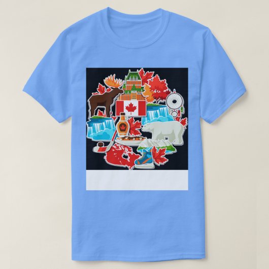 Canada Dag (2) T-shirt (Design voorkant)