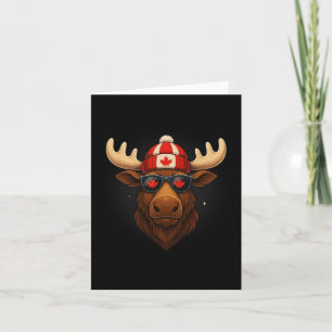 Canada Dag Canadese Vlag Esdoornblad Eland Zonnebr Kaart